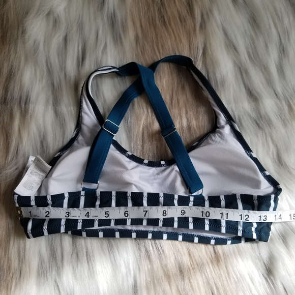 3×$25 Cupshe Striped Bikini Top Size Medium - Picture 5 of 5